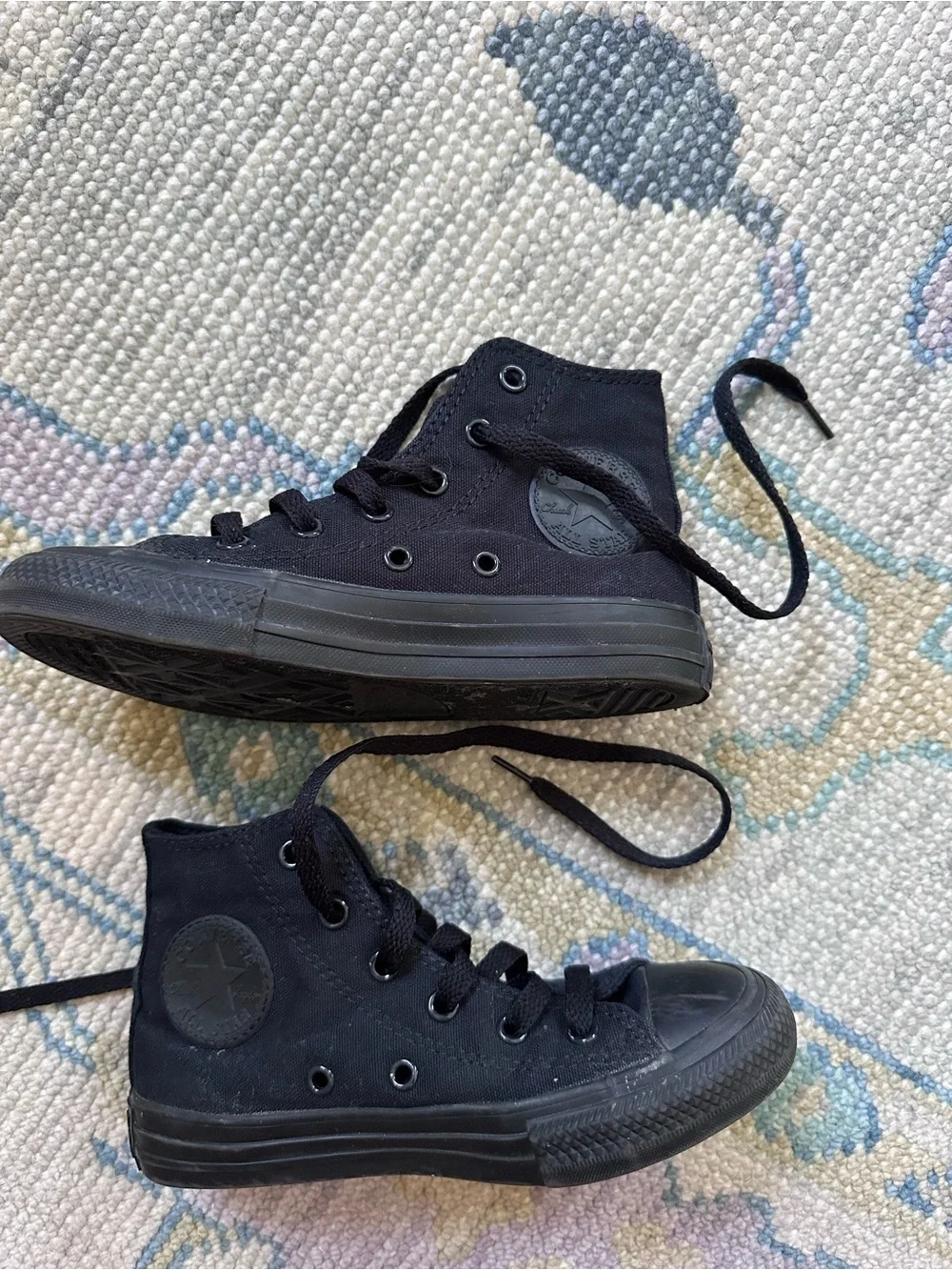 Converse Kids Black High Top Sneakers